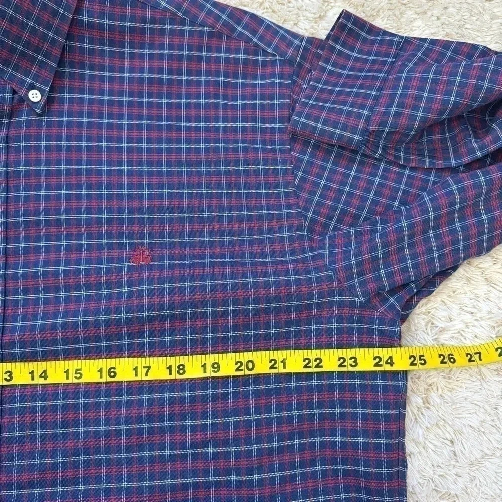 Brooks Brothers 346 Mens Button down shirt size Large